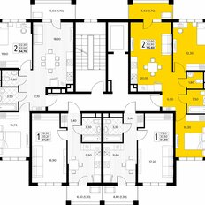 Квартира 55,6 м², 2-комнатная - изображение 2