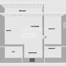 Квартира 45,5 м², 2-комнатная - изображение 3