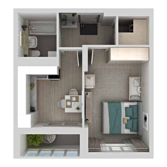 30,2 м², 1-комнатная квартира 3 100 000 ₽ - изображение 52