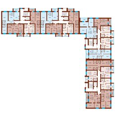 Квартира 69,7 м², 2-комнатная - изображение 2