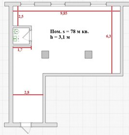 78 м², торговое помещение - изображение 3