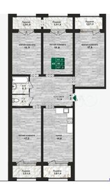 Квартира 107,5 м², 4-комнатная - изображение 1