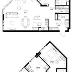 Квартира 197,4 м², 4-комнатная - изображение 3
