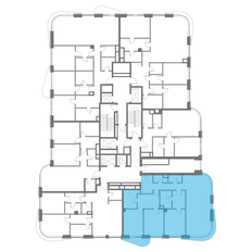 Квартира 147,5 м², 3-комнатная - изображение 3