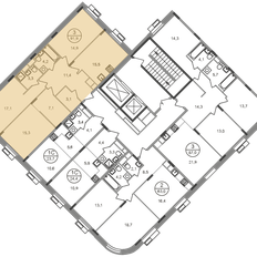 Квартира 91,9 м², 3-комнатная - изображение 2