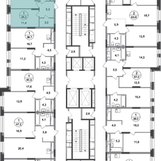 Квартира 35,2 м², 1-комнатная - изображение 2