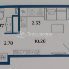 Квартира 22 м², студия - изображение 2