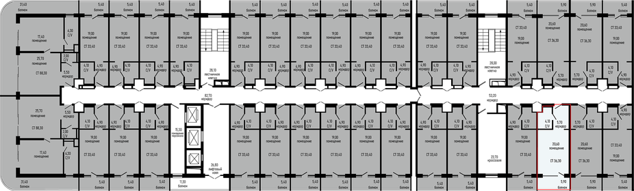 Квартира 36,3 м², студия - изображение 2