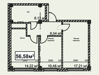 42,8 м², 2-комнатная квартира 8 200 000 ₽ - изображение 67