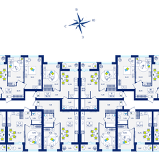 Квартира 51,6 м², 2-комнатная - изображение 2