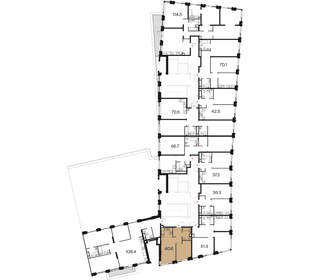 Квартира 40,6 м², 1-комнатная - изображение 2