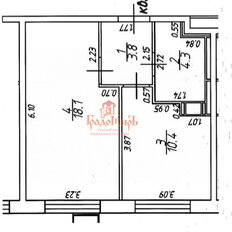Квартира 36,6 м², 1-комнатная - изображение 1