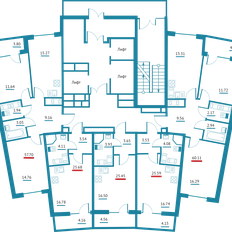 Квартира 60,1 м², 2-комнатная - изображение 3