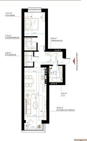 Квартира 64,5 м², 2-комнатная - изображение 4