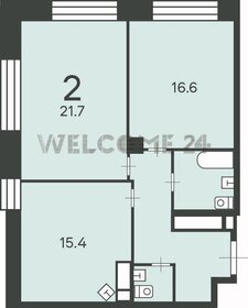Квартира 69,6 м², 2-комнатная - изображение 1
