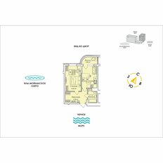 Квартира 44,2 м², 1-комнатные - изображение 2