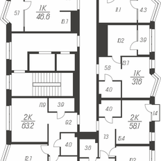 Квартира 63,2 м², 2-комнатная - изображение 3