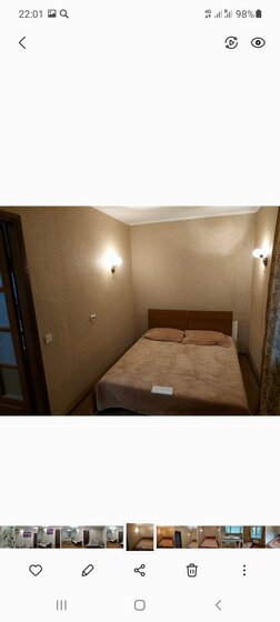 35 м², квартира-студия 1 500 ₽ в сутки - изображение 48