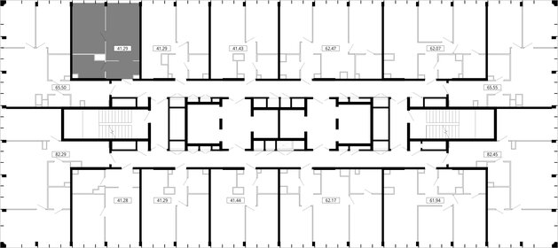 Квартира 41,2 м², 1-комнатная - изображение 3