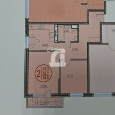 Квартира 55 м², 2-комнатная - изображение 4