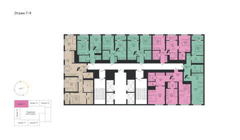 Квартира 32,7 м², 1-комнатная - изображение 3