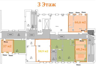 12,9 м², юридический адрес - изображение 4