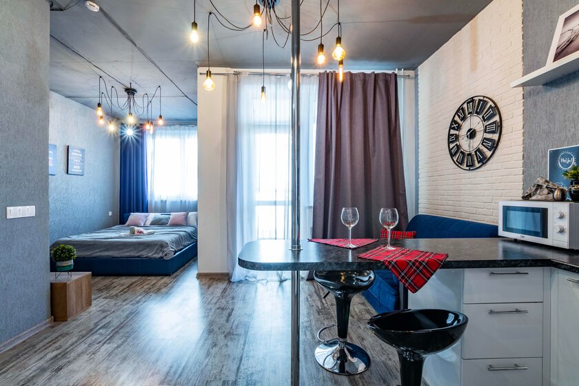 40 м², 1-комнатная квартира 2 600 ₽ в сутки - изображение 62