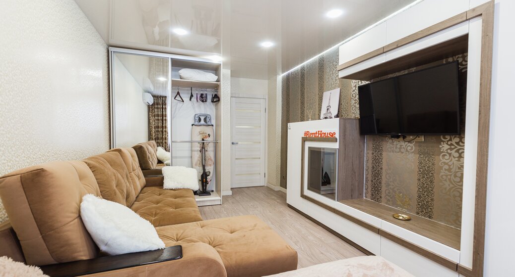 39 м², 1-комнатная квартира 2 990 ₽ в сутки - изображение 61