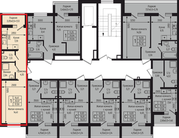 Квартира 31,5 м², 1-комнатная - изображение 2