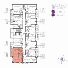 Квартира 63,4 м², 2-комнатная - изображение 2