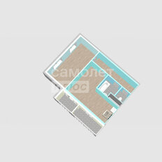 Квартира 56 м², 2-комнатная - изображение 4