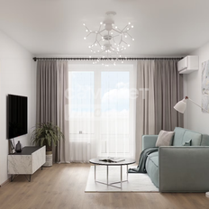 Квартира 59 м², 2-комнатная - изображение 1