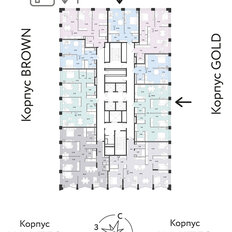 Квартира 41,4 м², 2-комнатная - изображение 2
