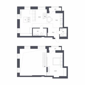 Квартира 88,8 м², студия - изображение 1