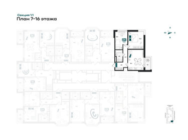 Квартира 61,2 м², 2-комнатная - изображение 2