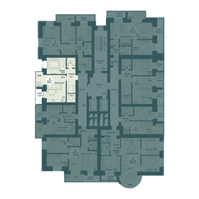 Квартира 59,1 м², 2-комнатная - изображение 2