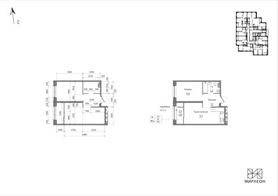 Квартира 39,8 м², 1-комнатная - изображение 1