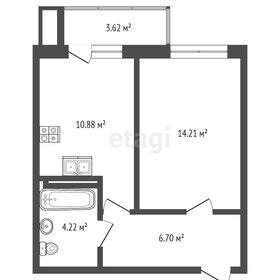 Квартира 40 м², 1-комнатная - изображение 1