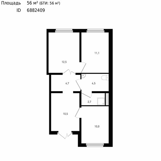 164 м², гостиница 16 500 000 ₽ - изображение 43