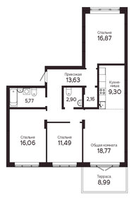 Квартира 99,6 м², 4-комнатная - изображение 1