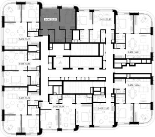 Квартира 38,8 м², 1-комнатная - изображение 2