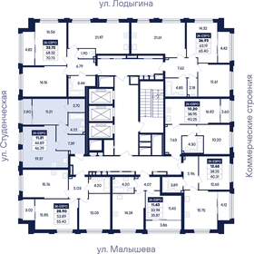 Квартира 46,3 м², 1-комнатная - изображение 4