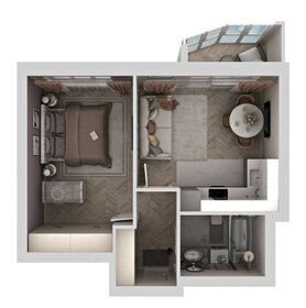 Квартира 42,5 м², 1-комнатная - изображение 2