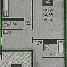 Квартира 74,6 м², 2-комнатная - изображение 5