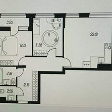 Квартира 39,4 м², 1-комнатная - изображение 4