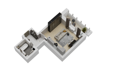 Квартира 31,1 м², студия - изображение 4