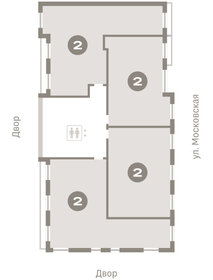 Квартира 156,8 м², 3-комнатная - изображение 2