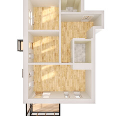 Квартира 65,8 м², 2-комнатная - изображение 5