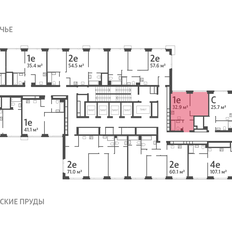 Квартира 32,9 м², 1-комнатная - изображение 2