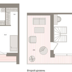 Квартира 142,9 м², 2-комнатная - изображение 3
